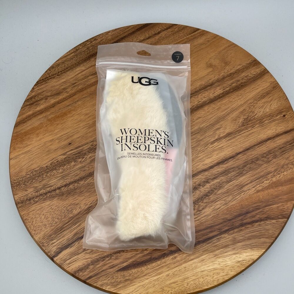UGG Womens Sheepskin Insole Natural Size 7